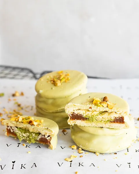 Alfajor Pistacho
