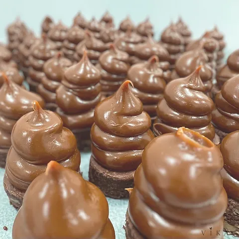 Conitos dulce de leche