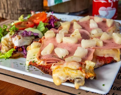 Milanesa Hawaiana