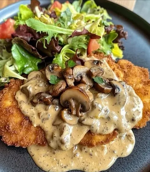 Milanesa Champignon