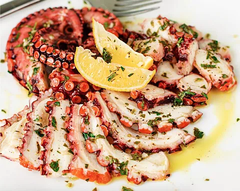PULPO AL LIMÓN