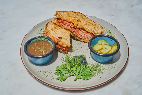 Smoked Roast Beef Melt