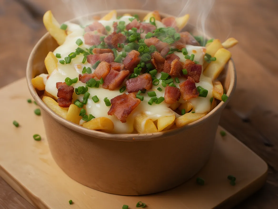 Papas Bravas Bacon Melt