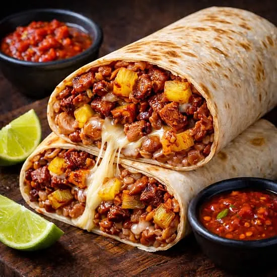 Burrito al Pastor Chilango 2x1