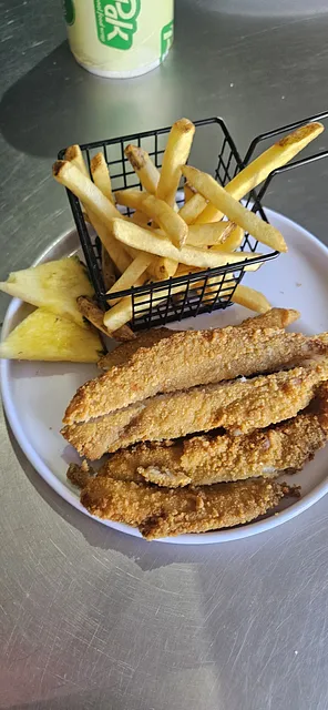 Tiras de Pescado c/Papas