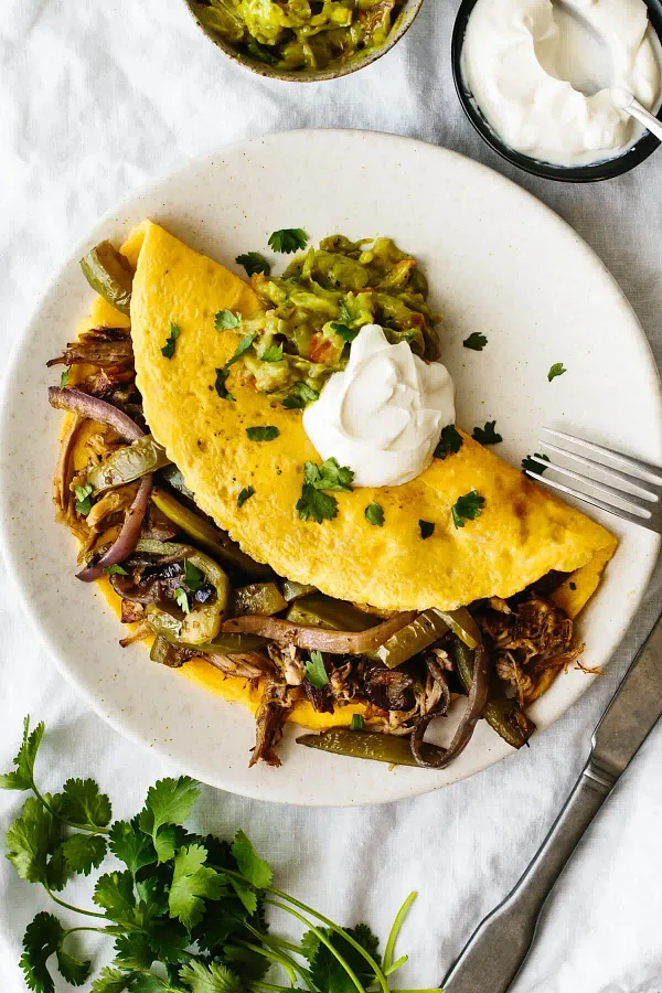 Omelet de Carnitas