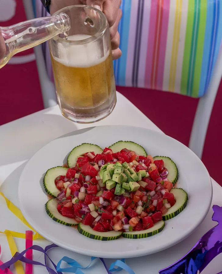 Ceviche de atún