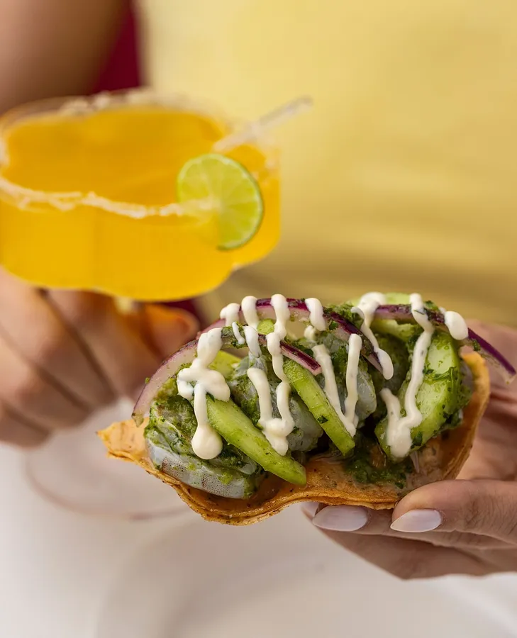 Taco de aguachile