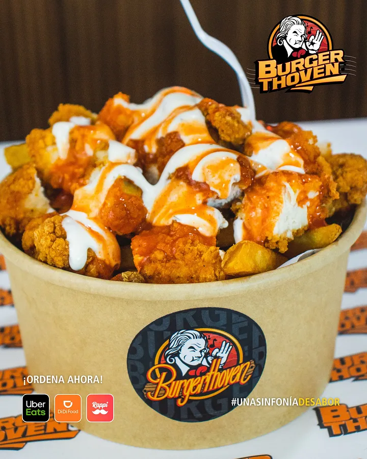 BONELESS CON PAPAS