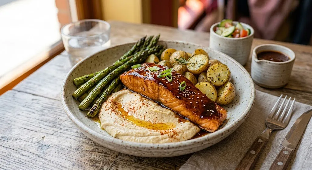 Salmón en Salsa Teriyaki