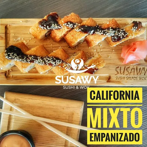 California Roll Mixto Empanizado
