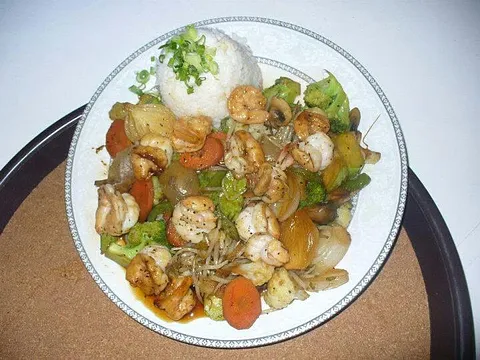 Teppanyakis (Verduras y carnes a la plancha) (Copia)