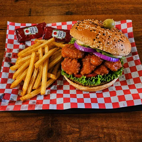 Hamburguesa de boneless