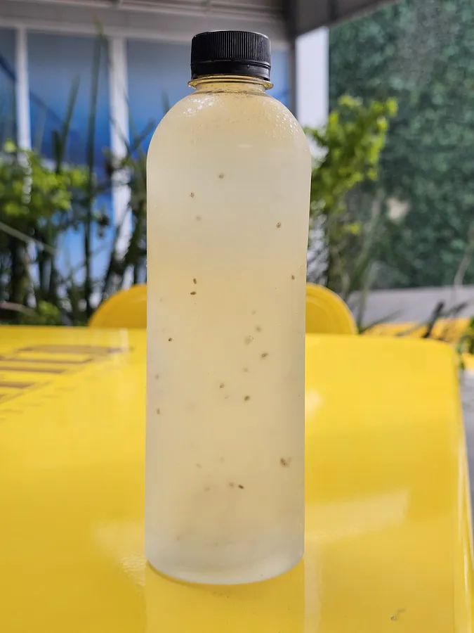 Agua de Limon con Chia 500 ml.