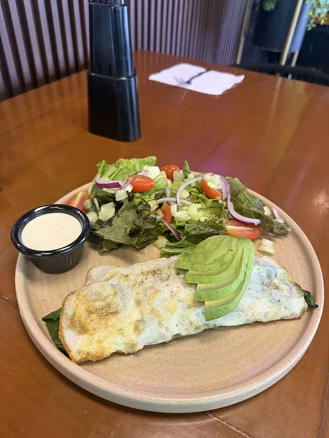 Omelette ligh salmón