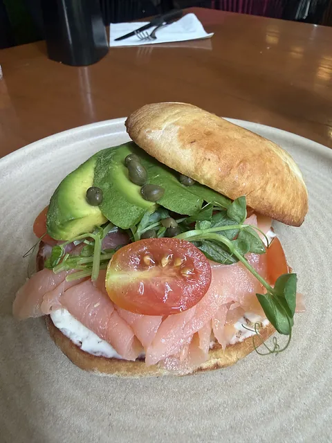 Bagel salmón 